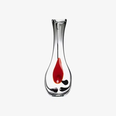 John Lewis Svaja Scarlet Orchid Stemmed Vase, H55cm, Multi