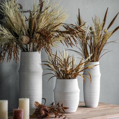 Knees Larson Medium Vase - White