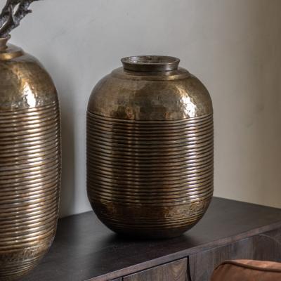 Knees Kasai Small Metal Vase