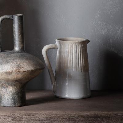 Knees Moresk Large Jug Vase - Matt White
