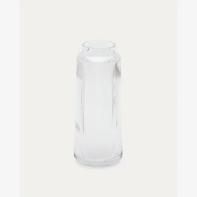 Kave Home Claudia transparent glass vase 30 cm