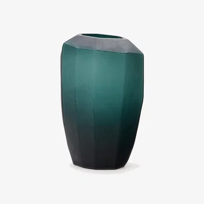 Kave Home Geonix green glass vase 45,5cm