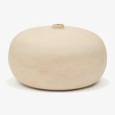 Kave Home Nivala papier-mâché vase 23cm