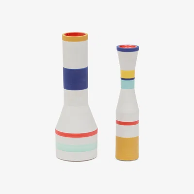 Kave Home Elumi multicoloured ceramic vase 24,5 cm