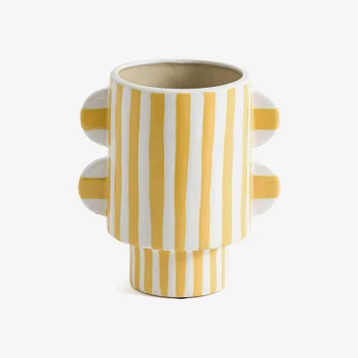 La Redoute Drio 19.5cm High Earthenware Vase