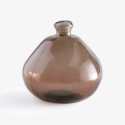 La Redoute Izolia Demijohn Glass Vase, H33 cm