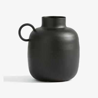 La Redoute Anaïa 17cm High Metal Ball Vase