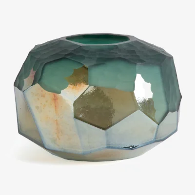 La Redoute Opale Glass Vase, H15.5cm