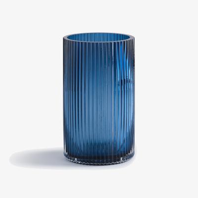 La Redoute Marevia Glass Vase with Striped Effect