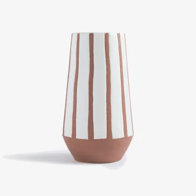La Redoute Selora Two-Tone Ceramic Vase H22cm
