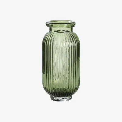La Redoute 26cm Green Textured Vase