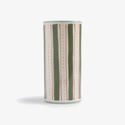 La Redoute Baldia Glazed Ceramic Vase, H25cm
