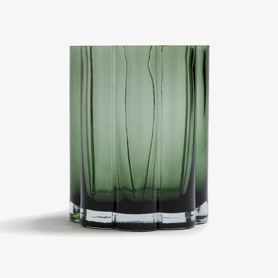 La Redoute Helia Amber Glass Vase, H20cm