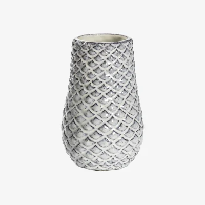 La Redoute 18cm White Stone Vase