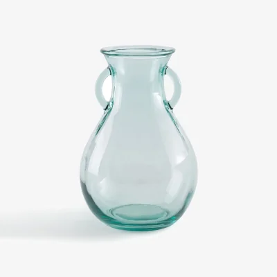La Redoute Gallia 24cm High Recycled Glass Vase