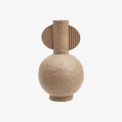 La Redoute 18cm Sculptural Natural Stone Vase