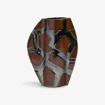 La Redoute Iridyo Glazed Ceramic Vase