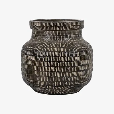La Redoute 20cm Wide Textured Vase