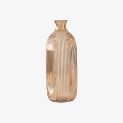 La Redoute 30cm Pink Glass Vase