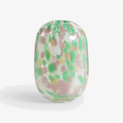 La Redoute Miaro 15cm High Spotted Glass Vase