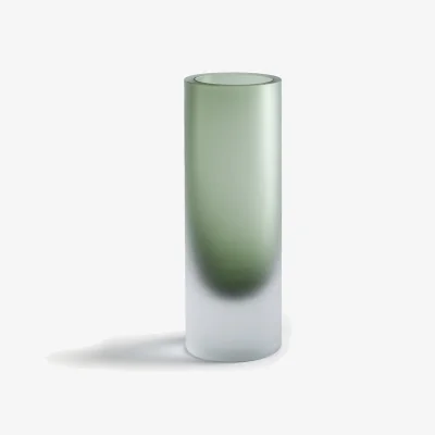 La Redoute Audran Vase in Frosted Blown Glass