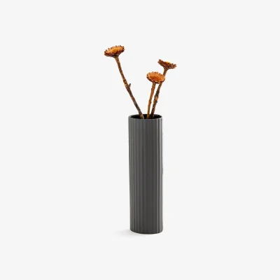 La Redoute Liso Textured Ceramic Vase, H26cm