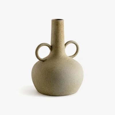 La Redoute Kuza Ceramic Amphora Vase, H29cm