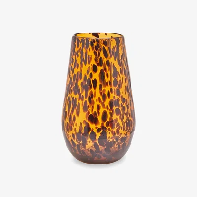 La Redoute 30cm Tortoise Glass Vase