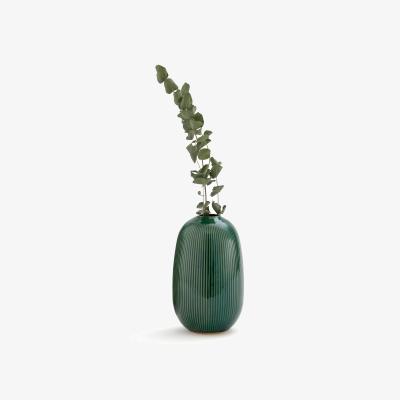 La Redoute Estria 26cm High Ceramic Vase.