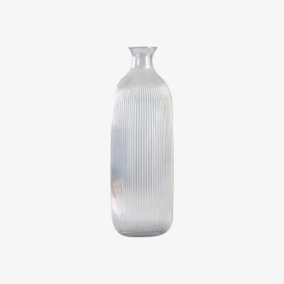 La Redoute 40cm Clear Glass Vase