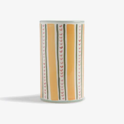 La Redoute Baldia Glazed Ceramic Vase, H18cm