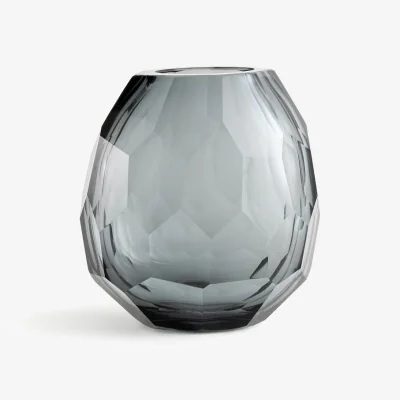 La Redoute Veneto Thick Glass Vase, H17cm