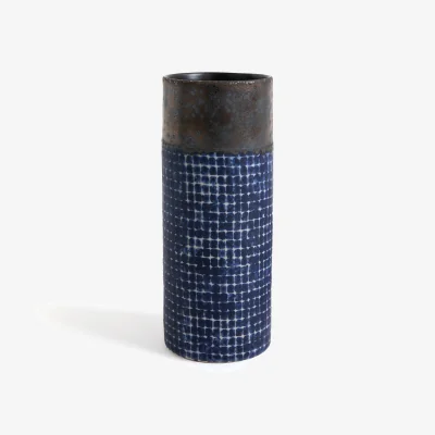 La Redoute Altadill Enamelled Stoneware Vase, H27 cm