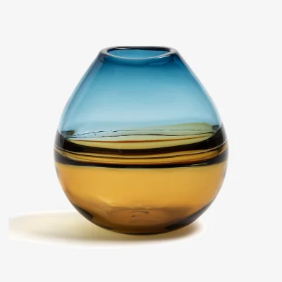 La Redoute Kamen Blown Glass Vase, H23cm