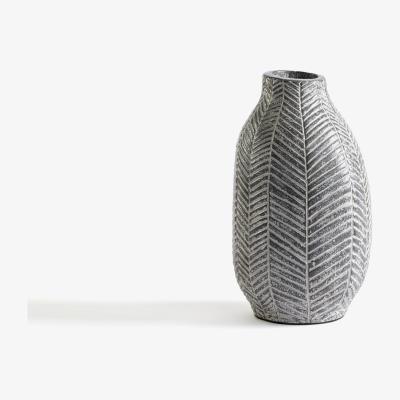 La Redoute Madilo 36cm High Decorative Terracotta Vase