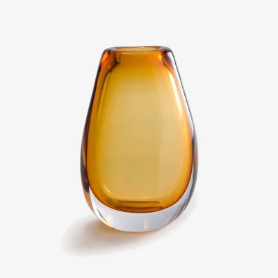 La Redoute Myra Vase in Hand-Blown Glass H26.5cm
