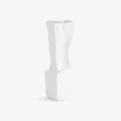 La Redoute Risa 30cm High Geometric Ceramic Vase