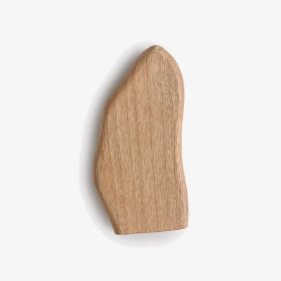 La Redoute Nalya Mango Wood Decorative Wall-Mounted Vase, Height 17cm
