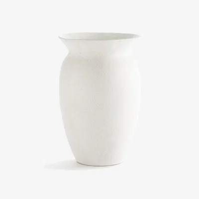 La Redoute Estre Vase in Cracked Earthenware H29cm