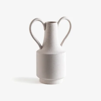 La Redoute Kuza Ceramic Amphora Vase, H33.5cm