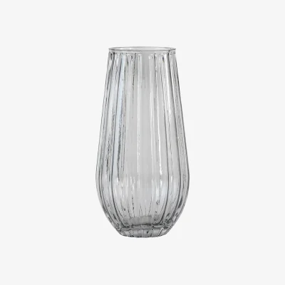 La Redoute 25cm Smoke Grey Vase