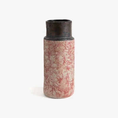 La Redoute Altadill Enamelled Stoneware Vase, H21 cm