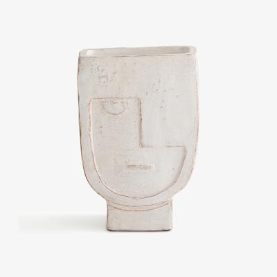 La Redoute Atali Small Face Terracotta Vase