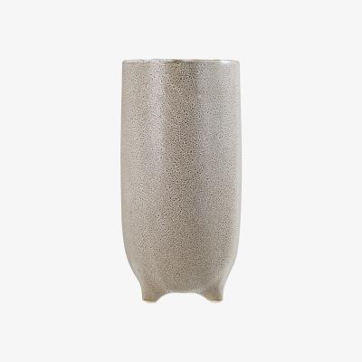 La Redoute 29cm Natural Speckled Stoneware Vase