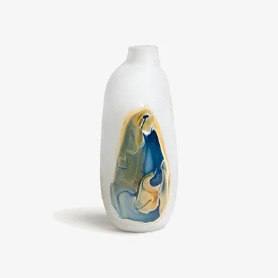 La Redoute Laga Hand-Blown Glass Vase, H38cm