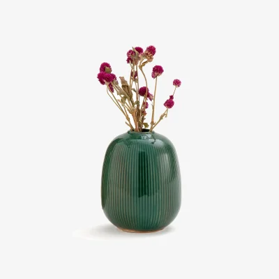 La Redoute Estria Ceramic Vase, H16cm.