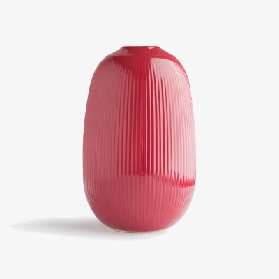 La Redoute Estria Ceramic Vase, Height 26cm
