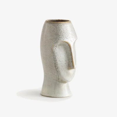 La Redoute Oro 23.5cm High Enamelled Stoneware Vase