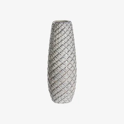 La Redoute 42cm White Stone Vase