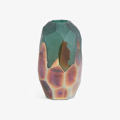 La Redoute Opale Glass Vase, H27.5cm